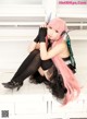 Vocaloid Cosplay - Stockings Bigblackcock Interrcial